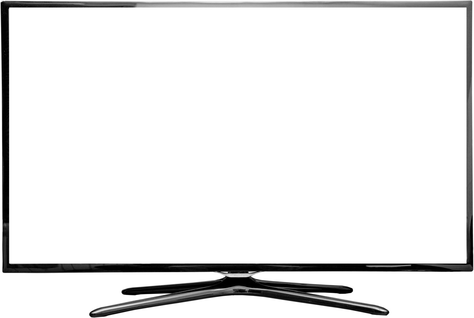 Television Frame Png Pic (black, white)