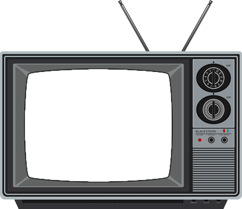 Television Frame Png Picture (black, gray)