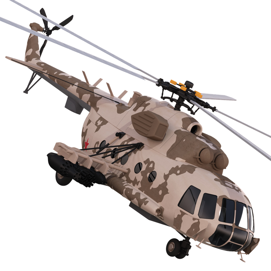 Helicopter Download Png Image (black, olive, silver)