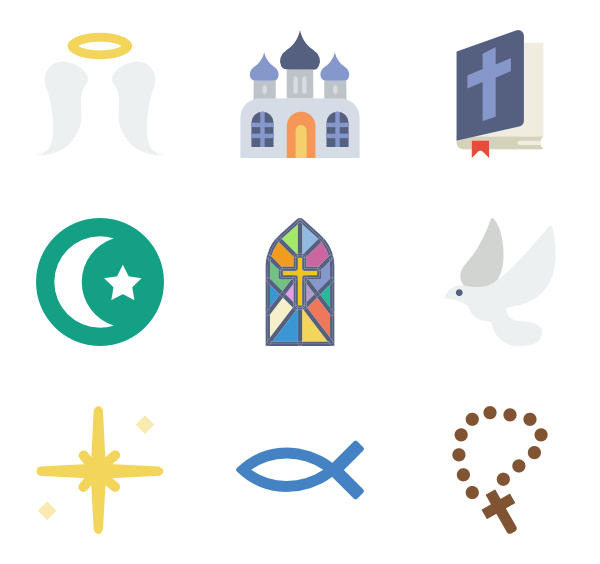 Religious Symbols Png Hd Image (teal, gray, white, black, lavender)