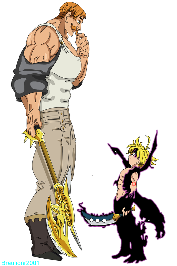 Meliodas Png Picture (salmon, silver, beige, indigo, black)