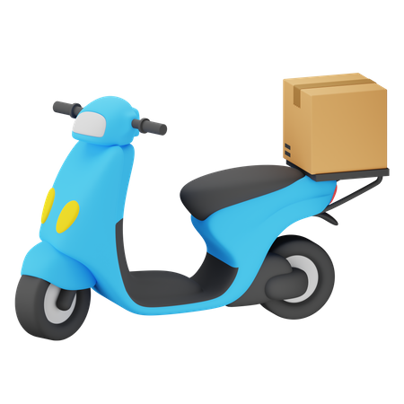 Delivery Bike Png Picture (black, salmon, greenish blue)