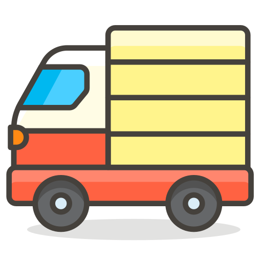 Deliverytruck Free Transparent Png Icon Download (salmon, indigo, beige, black, gray)