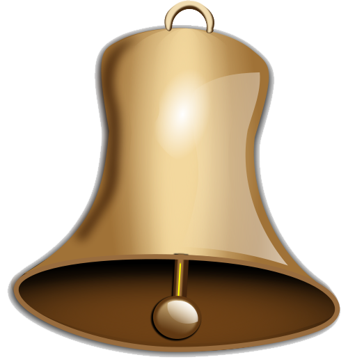 Bell Png Hd (white, black, pink, maroon, chocolate)