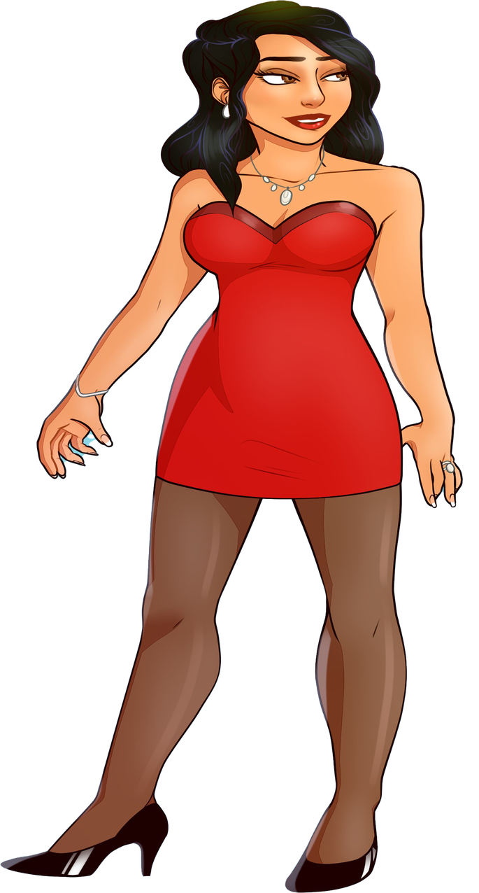 Bella Goth Png Hd (chocolate, black, red)