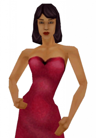 Bella Goth Transparent Background (maroon, black, chocolate)