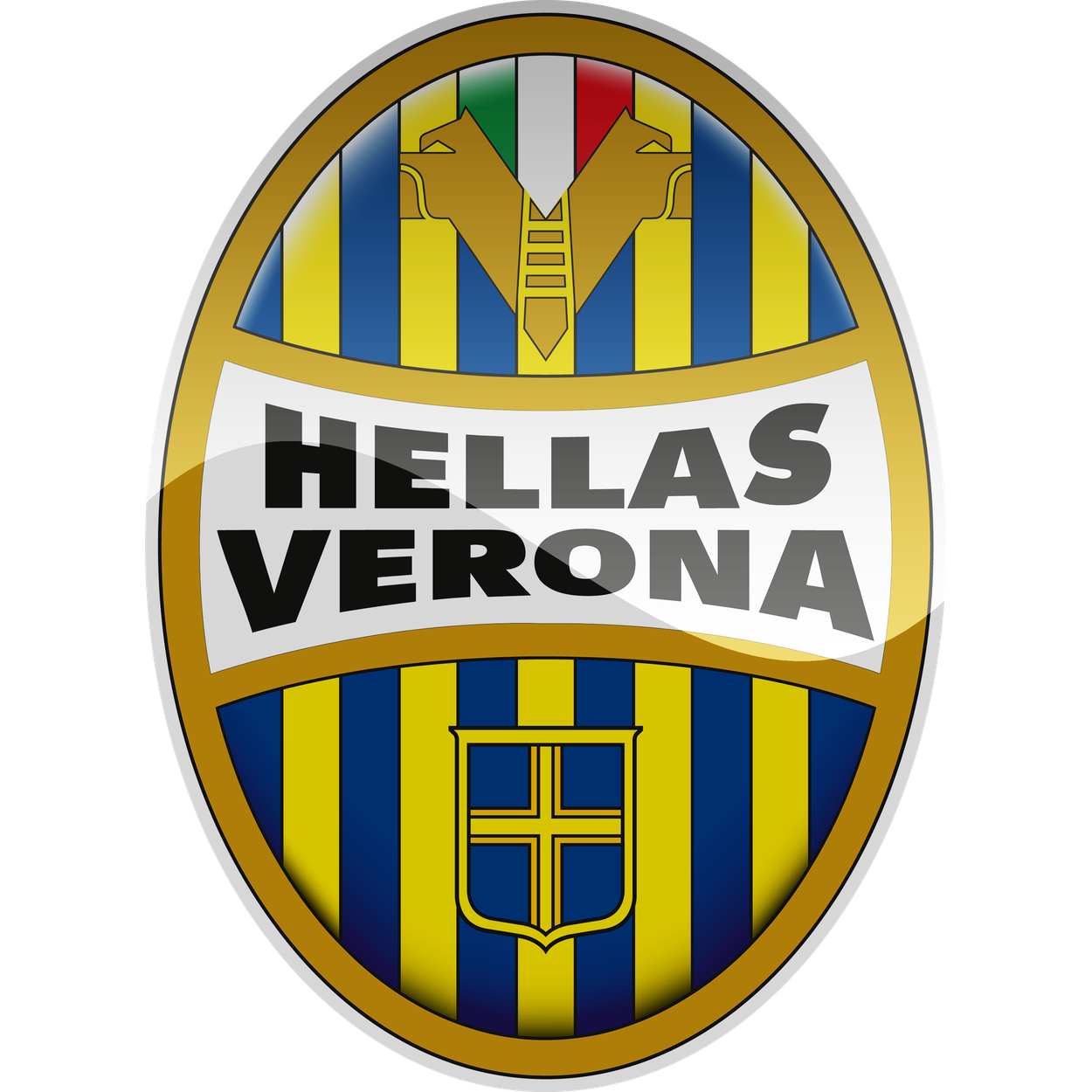 Hellas Verona Png (navy, chocolate, white, black, gold)