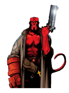 Hellboy Png Image (black)