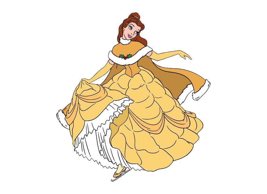 Belle Beauty And The Beast Png (chocolate, salmon, white)