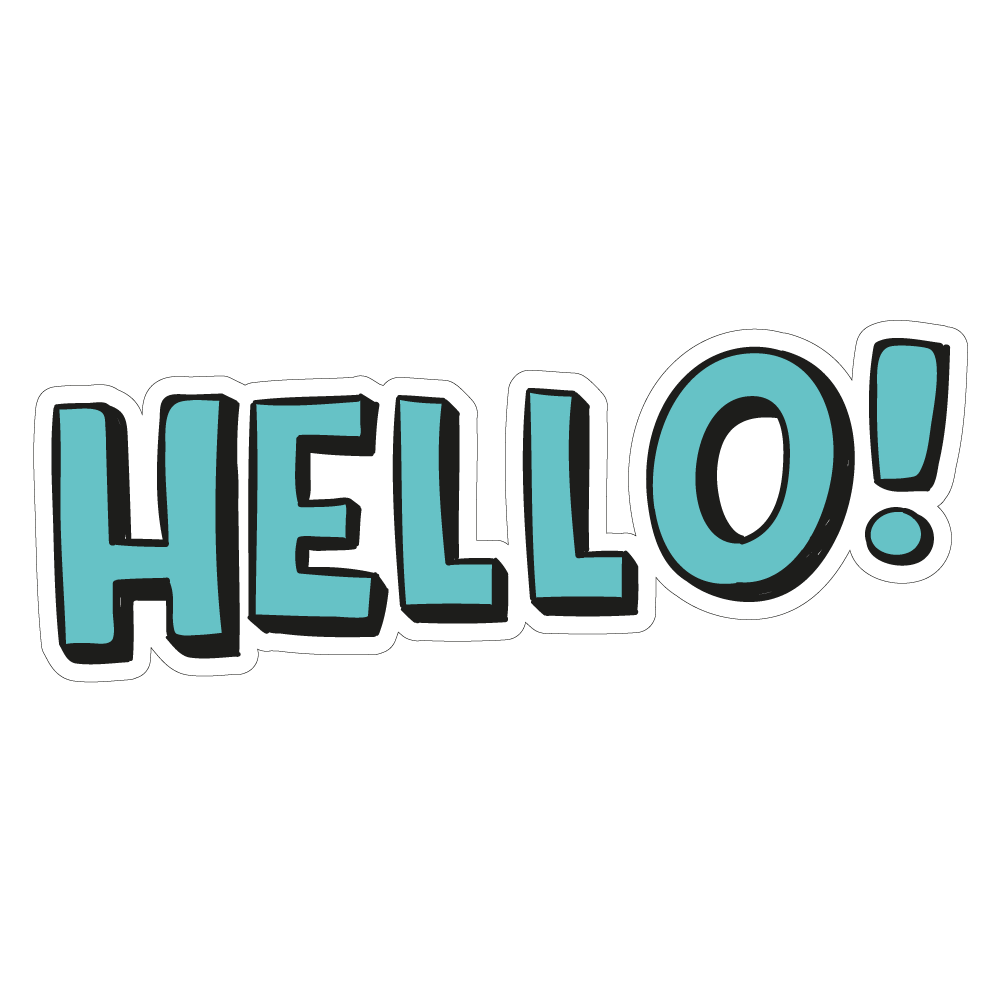 Hello Png Image (gray, white, silver)