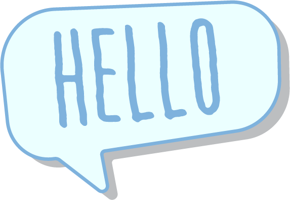 Hello Speech Bubble Png Free Download (white, silver)