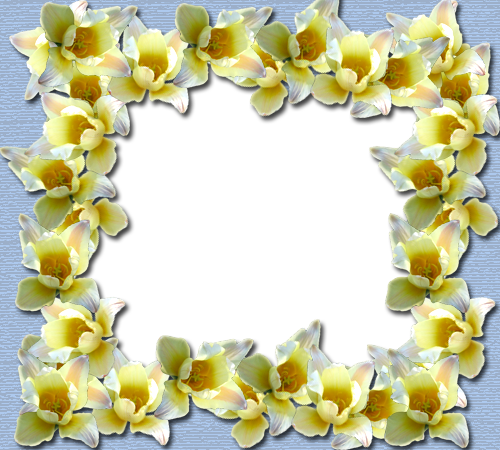 Yellow Border Frame Png File (black, gray, silver, white)