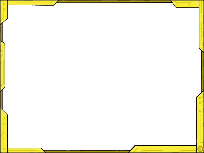 Yellow Border Frame Png Picture (yellow, olive, black)