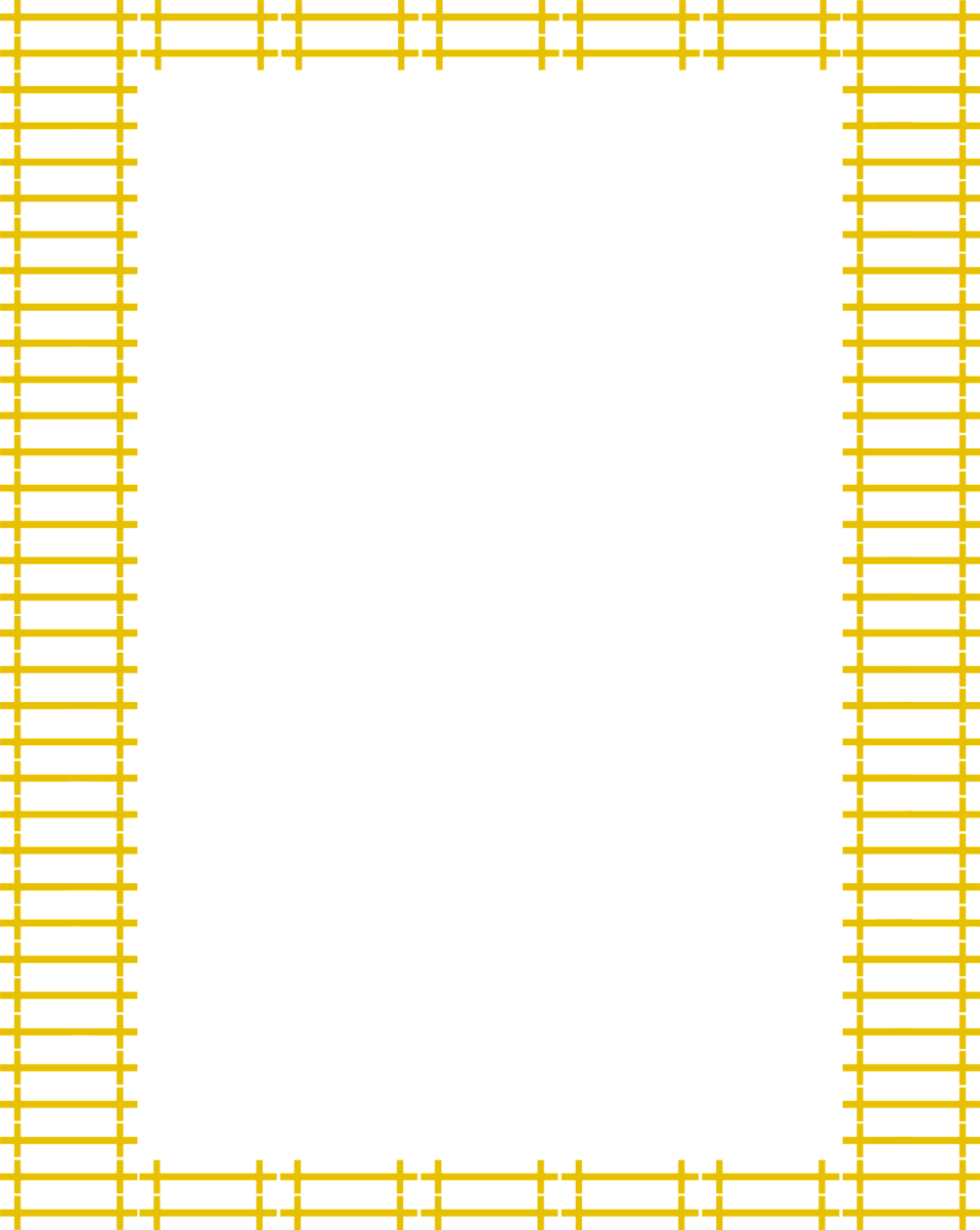 Yellow Border Frame Png Transparent Image (olive, black)