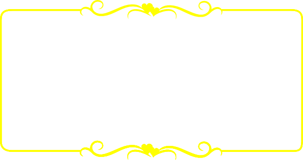 Yellow Border Frame Png Transparent Picture (yellow, beige, white)