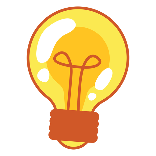 Yellow Bulb Png Transparent Image (white, yellow, chocolate, black, gold)