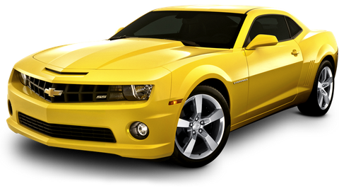 Yellow Camaro Png Hd (black)