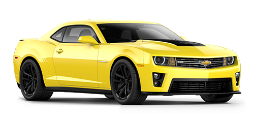 Yellow Camaro Png Photo (black)