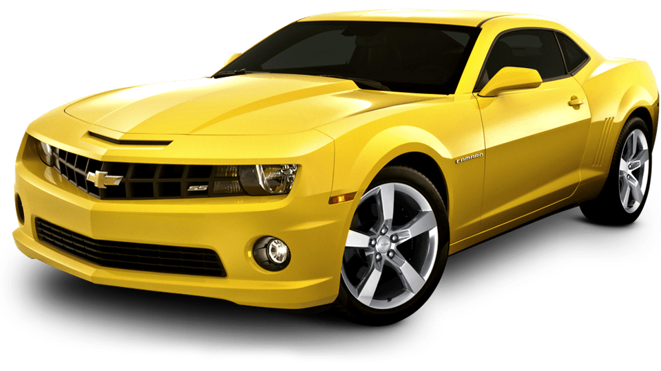 Yellow Camaro Png Photo (black, gray)