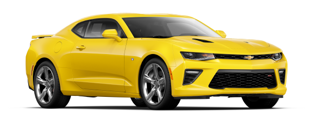 Yellow Camaro Png (black, orange)