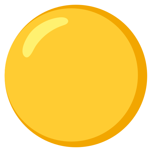 Yellow Circle Png Background (gold, black, orange, pink)