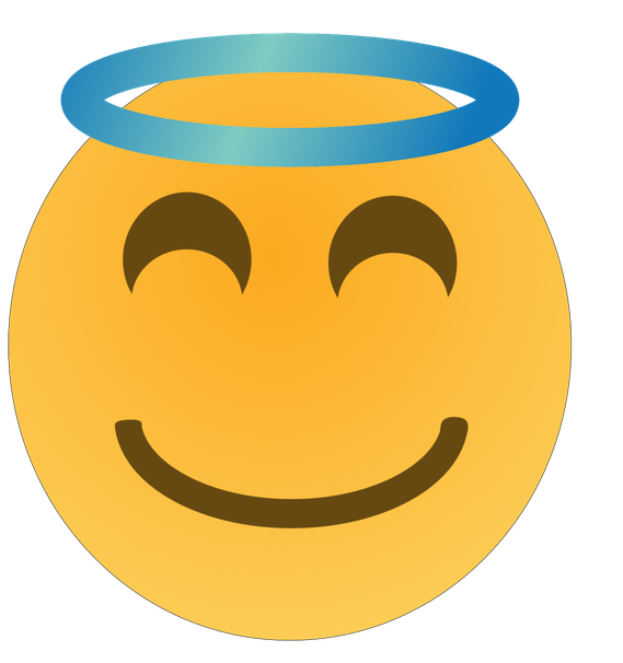 Yellow Face Emoji Png Pic (olive, orange, black)