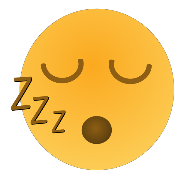 Yellow Face Emoji Transparent Background (gold, orange, black)