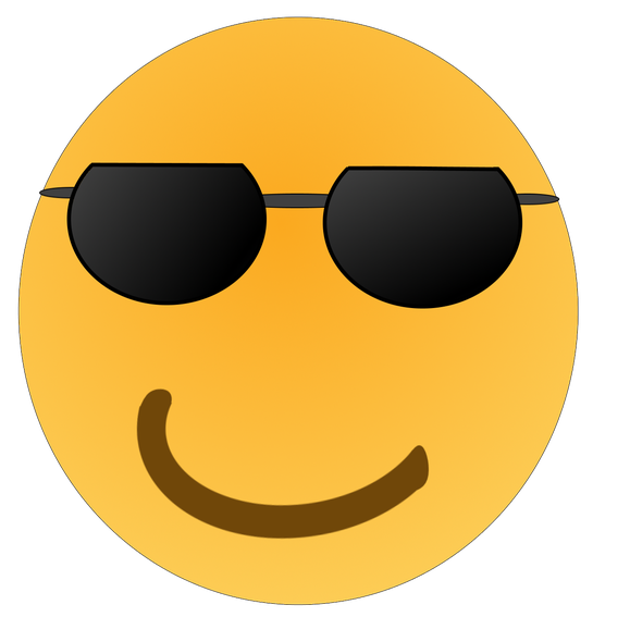 Yellow Face Emoji Transparent Png (olive, gold, orange, black)