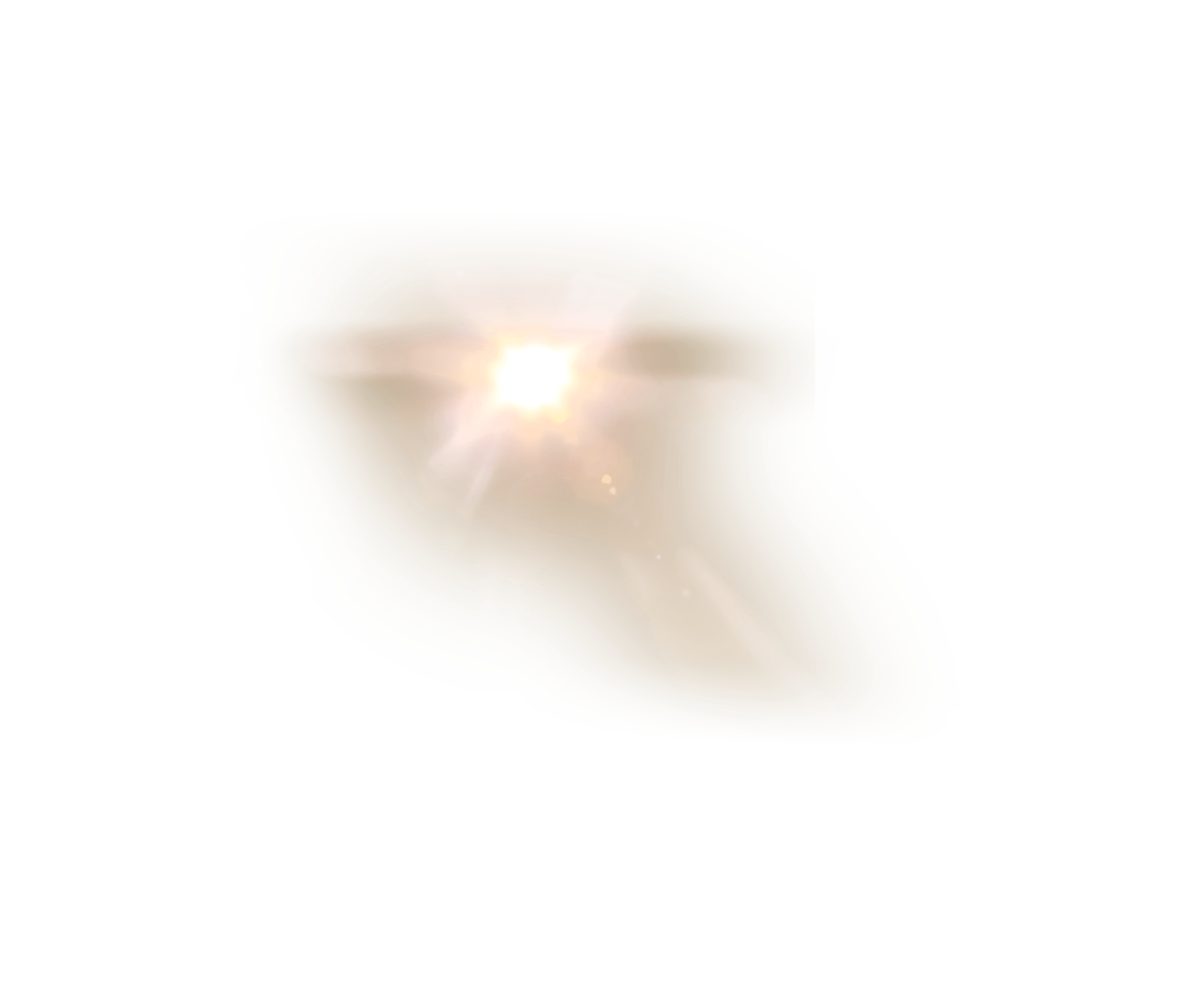 Yellow Lens Flare Transparent Png (black, gray)