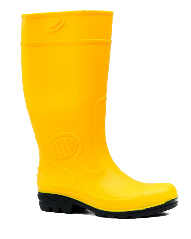 Yellow Rain Boots Png File (gold, orange, white)