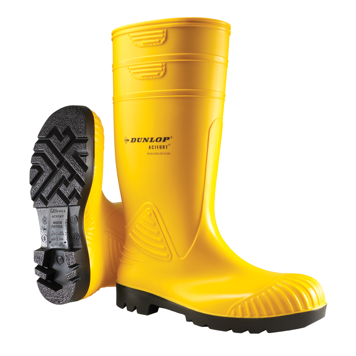 Yellow Rain Boots (gold, orange, white)