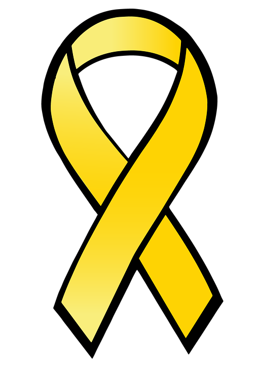 Yellow Ribbon Png Hd (black, pink, gold)