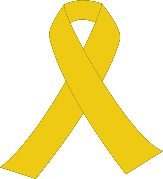 Yellow Ribbon Transparent Png (gold, white)