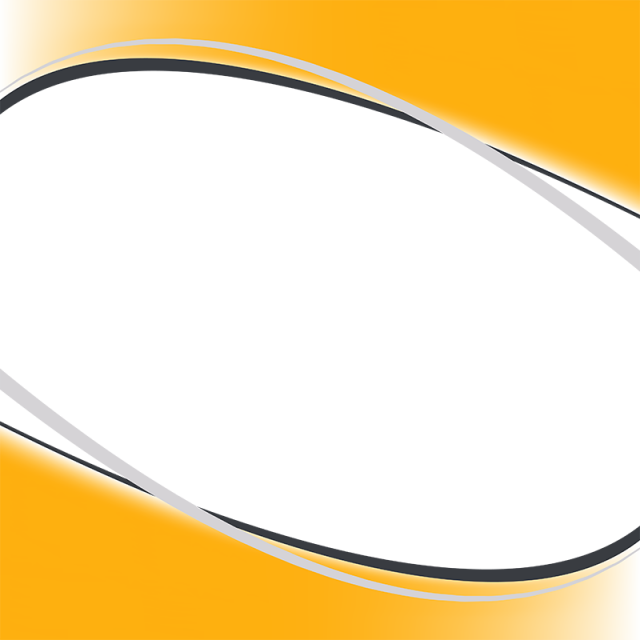 Yellow Wave Transparent Background (silver, orange, white)