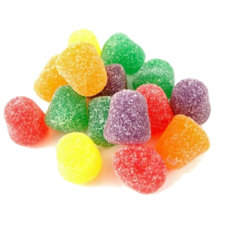 Jelly Candy Png Hd (yellow, indigo, black, salmon)