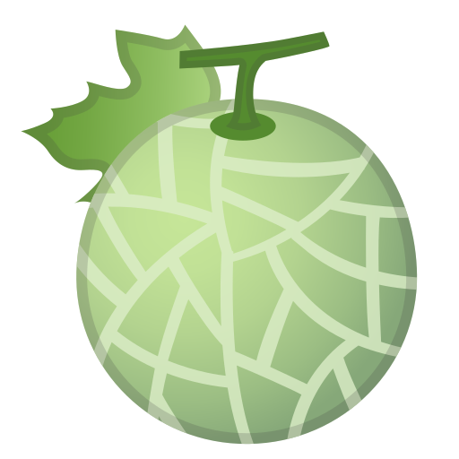 Melon Free Png Icon Download (silver, black, mint)