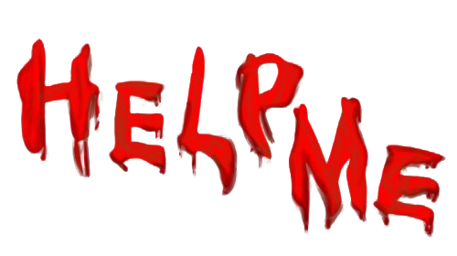 Help Logo Png Free Image (red, white)