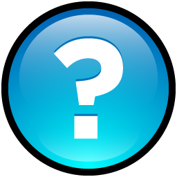 Help Question Mark Png Picture (greenish blue, black, white, silver)