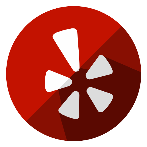 Yelp Logo Icon Free Transparent Png Icon Download (white, red, maroon, black, lavender)