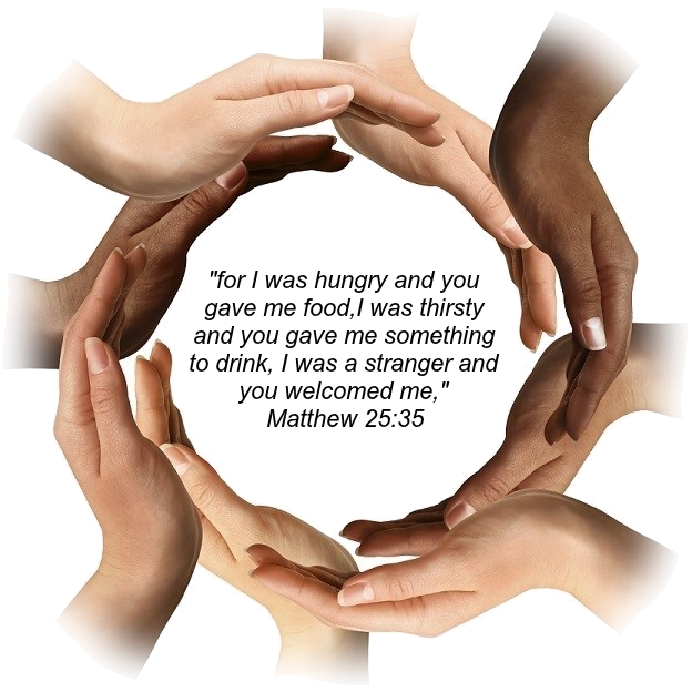 Helping Hands Png File (black)