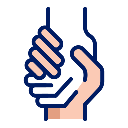 Helping Hands Png Picture (black, navy, pink)