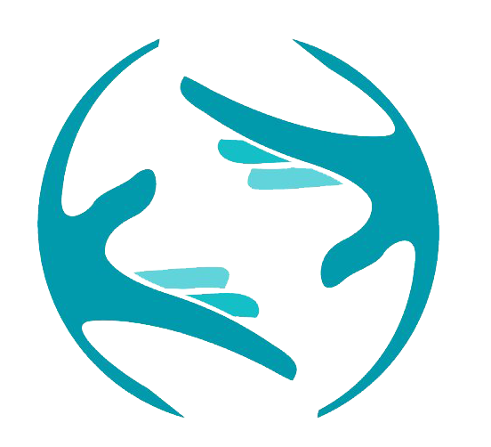 Helping Hands Png (teal, white)