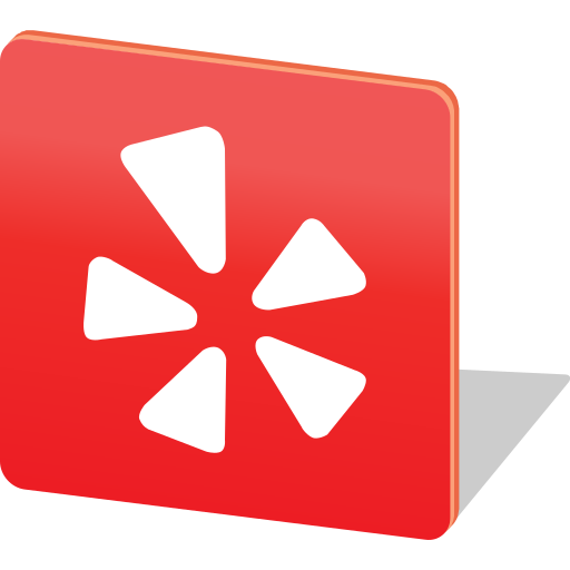 Yelpsocialmedialogo Free Transparent Png Icon Download (red, salmon, black, white)