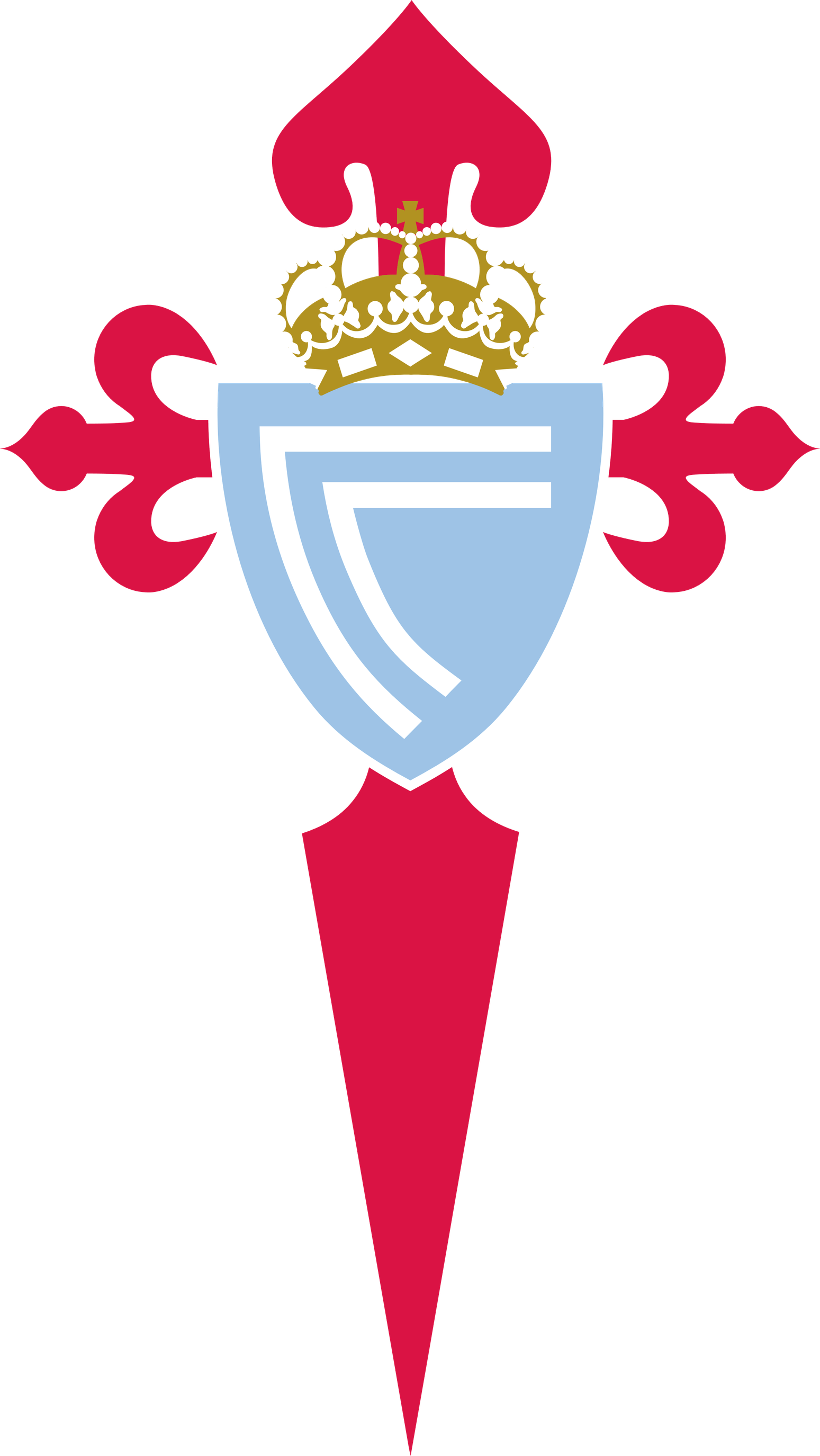 Celta De Vigo Png (black, white, red, silver)