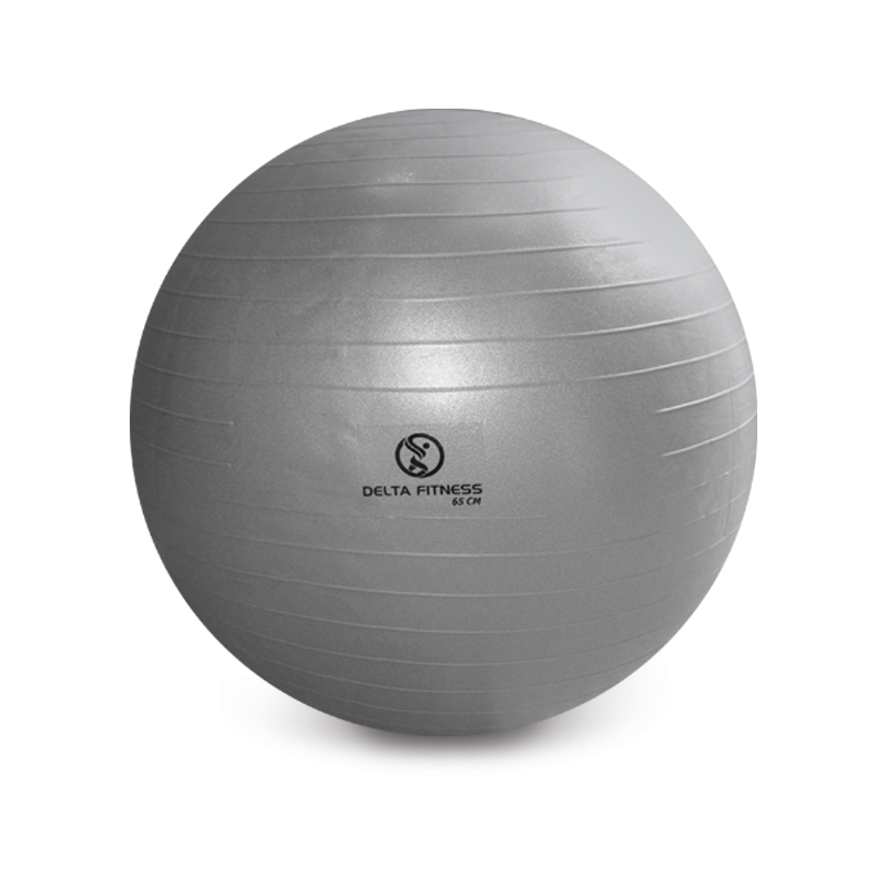 Delta Fitness Ball Png (silver, gray, white)