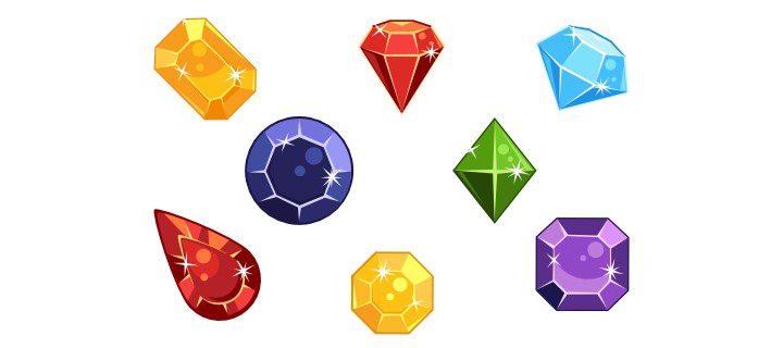 Gem Png Transparent Hd Photo (white)