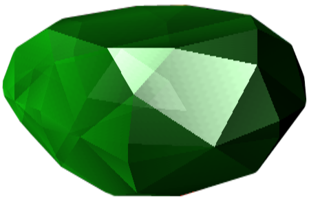 Gem Png Transparent Image (black, mint, silver)