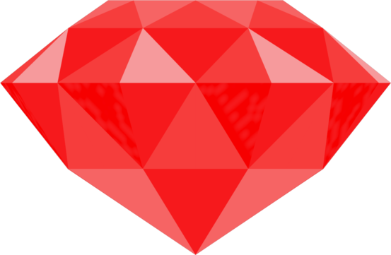 Gem Transparent Background (black, red, chocolate, salmon)