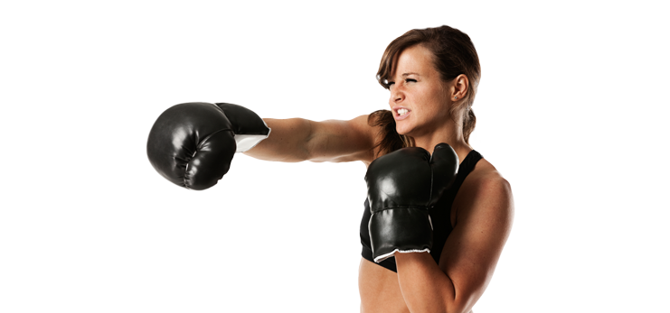 Female Boxer Png Background Image (white, beige)