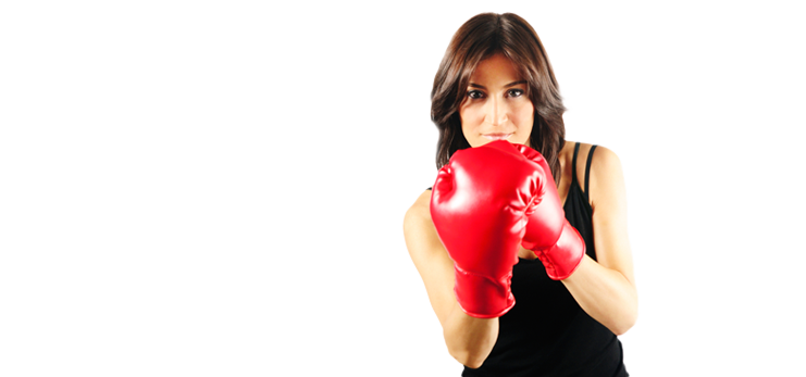 Female Boxer Transparent Images Png (black, white)